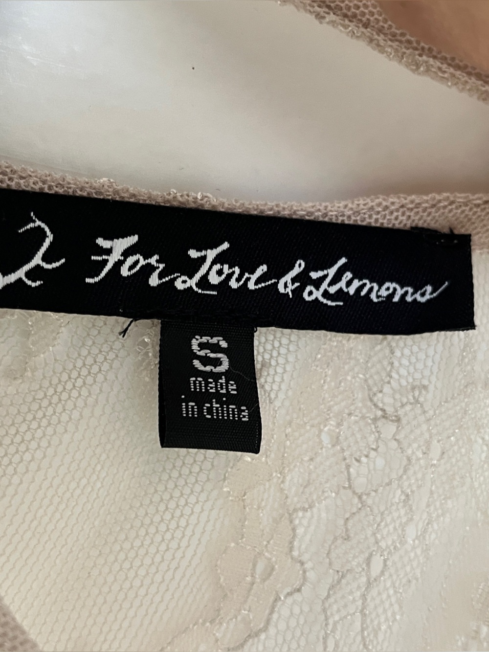 For Love & Lemons Dreams Lace Maxi - Picture 4 of 6